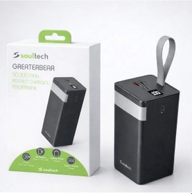 Resim Soultech Greaterbear 50.000 Mah Pd Hızlı Şarj Powerbank Dijital Göstergeli Taşınabilir Şarj Cihazı Çok Renkli 
