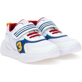 Resim U.S. Polo Assn. Erkek Çocuk Beyaz Spor Ayakkabı 50304899-VR013 