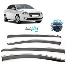 Resim Opel Vectra C 2004-2010 Sunplex Sport Style Cam Rüzgarlığı Bt 4lü 