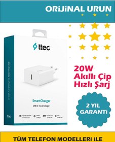 Resim Ttec 20w Hızlı Şarj Tüm Telefonlarla Uyumlu Güç Adaptörü 