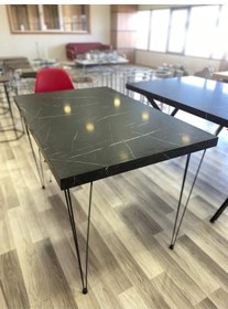 Resim Siyah Masa Ayağı 4'Lü Filteke Ayak 72 CM 