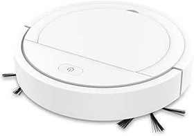 Resim Mini Akıllı Vakum Süpürge USB Ev Kuru Islak Süpürgesi Robot 