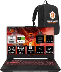 Resim Tuf Gaming F15 i7 13620H 48GB RAM 4TB SSD RTX4050/6GB 144Hz 15.6" FHD FDOS LP259 & PER4 Çanta 