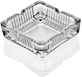 Resim zemshop 2 Adet Kristal Kare Rayan Küllük Lüx Home Şeffaf 