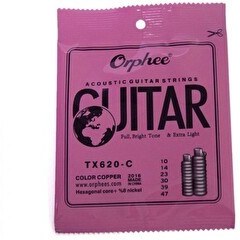 Resim Orphee TX620-C Akustik Gitar Teli 