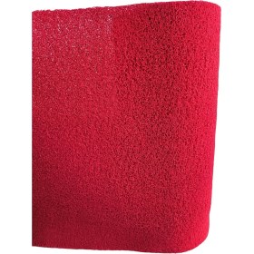 Resim Tbm Plastik Kaydırmaz Kıvırcık Kırmızı Paspas En: 120CM 