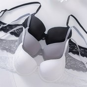 Resim Kadınlar İçin Seksi Straplez Toparlayıcı Sütyen, Yüksek Destekli Balenli İç Çamaşırı, Düz Renk Poliamid %85 Elastan %15, Çıkarılamayan Dolgu, Örme Kumaş, 90gsm - Yetişkin Bedenleri Mevcuttur 