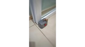 Resim N Noxxo Beton Stoper Dekoratif Uğur Böcekli Beton Kapı Stoperi Kapı Önü Ağırlık Kapı Tamponu Antrasit 