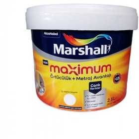 Resim Marshall Maximum Silikonlu Ipek Mat Martı 2,5l (3,5 KG) 