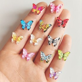 Resim 40 adet Mini Resin Kelebek Cabochons, Çeşitli Renklerde Haşere Temalı Süslemeler, Tırnak Sanatı, Kağıt Çıkartması, Saç Tıraşları, Takı Yapımı ve Noel Etkinlikleri Dekoru6.4K+ SatıcıResin Takı Aksesuarları 