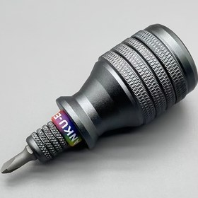 Resim Ağır Hizmet Tipi Titanyum Alaşım & Alüminyum Yapı Tornavida Seti, Korozyona Dayanıklı, Çok Amaçlı S2 Ucu ve 6.35mm Başlık - Elektronik, Ev, Ofis, Otomotiv Tamirleri İçin EDC Aracı (Montaj Gerektirmez) DIY, İnceleme ve Hassas İşler için Ideal Kompakt Ve Sağlam Poliçeli Dizayn, Cep Tornavidası 