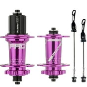 Resim Hassns Pro7 32h HG 8-11s Mtb Bisiklet Göbek Seti Mor 