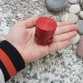 Resim Falconetti Mini Boy Kırmızı 40 mm. Grinder Herbal Parçalayıcı pt96kr 