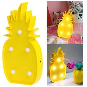 Resim Dekoratif Ananas Led Lamba 