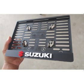 Resim Kabartma Yazılı Suzuki Takmatik Motorsiklet Mat Pleksi Plakalık 