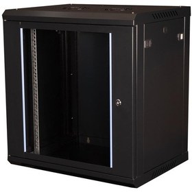 Resim Lande - 12u 19" Duvar Tipi Rack Kabinet Genişlik: 600 Mm Derinlik: 450 Mm Siyah 