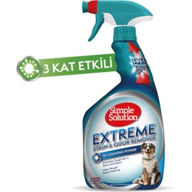 Resim Simple Solution Extreme Stain & Odour Remover Extreme 3 Kat Etkili Leke Ve Koku Giderici 945 ml 