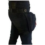 Resim Seventeen Kanvas Kumaş Çok Gözlü Bel Bacak Omuz Göğüs Motorcu Çantası 