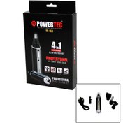 Resim POWERTEC TR-450 4İN1 KAŞ - BURUN - KULAK - SAKAL ŞARJLI TRAŞ MAKİNESİ GO50608046440 