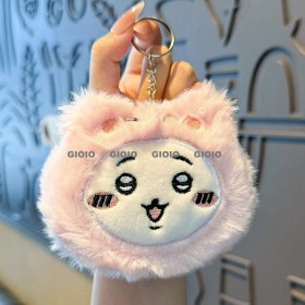 Resim Silver1 Diy Hediye Sevimli Biblolar Yaratıcı Kadın Hediye Öğrenciler Kolye Peluş Anahtarlık Kitap Çantası Kolye (Yurt Dışından) 