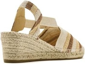 Resim Kadın Toms Sandalet Terra-AB Toni Pons Striped With Elastic Bands 