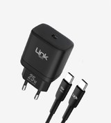 Resim premiumtech Linktech 25 W PD Type-C Süper Hızlı Şarj Aleti C212 
