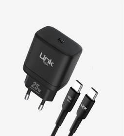 Resim premiumtech Linktech 25 W PD Type-C Süper Hızlı Şarj Aleti C212 