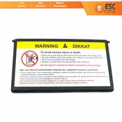 Resim Mercedes C Class için Güneşlik Ayna Kapağı A2038170220 N11.9454 