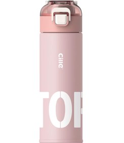 Resim CILLE Spor Su Termos Yalıtımlı Su Şişesi 16,9 fl oz (500 ml) 