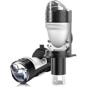 Resim 2 Adet H4 Led Far Ampulü Ip67 Su Geçirmez Araba Led Far Ampulü 6000k 160w 20000lm Parlak Led Farlar Isı Dağılımı Verimli Tak Ve Çalıştır 