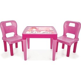 Resim Pilsan Menekşe 2 ’Li Oyun ve Aktivite Masası Pembe 