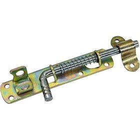 Resim 15 Cm Yaylı Ferforje Demir Kapı Sürgüsü 