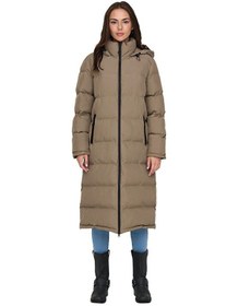 Resim Only Onlpaula Premium Puffer Kadın Günlük Mont 15326655-walnut Krem 15326655-walnut Krem 