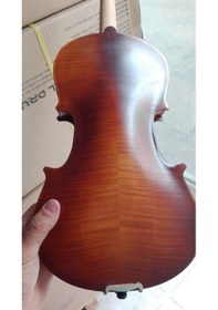 Resim Valeria 4/4 Tam Boy Hareli Mat Cila Keman Seti-Kutu-Yay-Reçine 