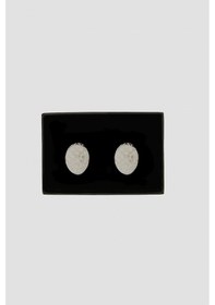 Resim AC&Co / Altınyıldız Classics Erkek Antrasit Metal Özel Hediye Kutulu Kol Düğmesi 