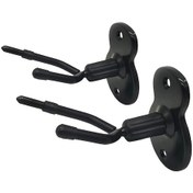 Resim Suofeng Duvar Askılı Keman Ve Viyola Askısı, Yay Kancalı Demir Tabanlı 2'li Set Siyah 