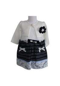 Resim Beyzababykids Bolerolu Kız Bebek Elbise 