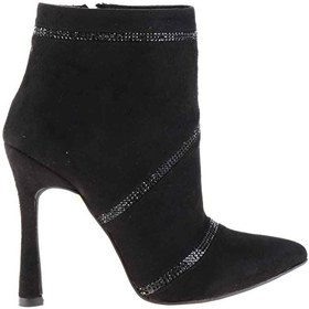 Resim Bambi Siyah Süet Kadin Bot & Bootie K0501030572 
