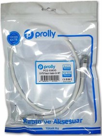 Resim Prolly Pcd 5383G Cat6 Patch Kablo 60 Cm 