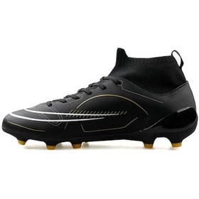 Resim Trendyshose 241132 Erkek Rahat Çim & Halısaha Krampon Sıyah Siyah 