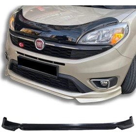 Resim Fiat Doblo D4 Ön Ek Karlık Plastik Mat Siyah 2015 2016 2017 2018 2019 2020 2021 2022 Karlık+bodykit+ek 