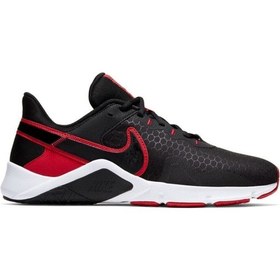Resim Nike Legend Essential 2 Erkek Yürüyüş Koşu Ayakkabı CQ9356-005-Si Siyah - Kırmızı 