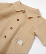 Resim Organik Kısa Kollu Tulum Csym7041 001 