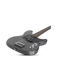 Resim Schecter Banshee 4 Telli Bas Gitar (Carbon Grey) 
