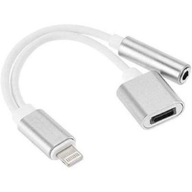 Resim Alfais 4428 Lightning Kulaklık Şarj Çevirici Çoklayıcı Dönüştürücü Adaptör 