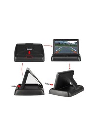 Resim Geri Görüş Monitörü 4.3" Katlanabilir Ekran 