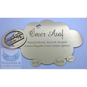 Resim Syztasarim Pleksi Bebek Odası Kapı Süsü 