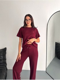 Resim Genel Markalar Kadın Modal Oys Kumaş Kısakol Eşofman Takım 