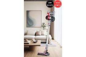Resim Onvo Dikey Şarjlı Süpürge 250W, Güçlü Temizlik Için Tasarlandı 