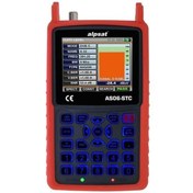 Resim Silahlı Tower Alpsat As06-Stc Satfinder 6 Hd Slim Görüntülü Uydu Bulucu-Ahd Test Cihazı 